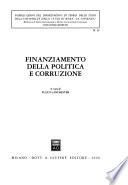 Finanziamento della politica e corruzione