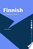 Finnish: An Essential Grammar