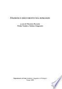 Finzione e documento nel romanzo