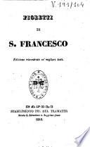 Fioretti di S. Francesco