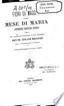 Fiori di Maggio avvero Mese di Maria...