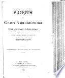 Fiorita di canti tradizionali del popolo italiano