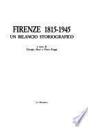 Firenze 1815-1945