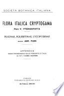 Flora italica cryptogama