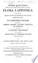 Flora Lappaonica...