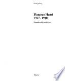 Florence Henri, 1927-1940