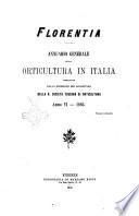 Florentia annuario generale della orticultura in Italia