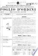 Foglio d'ordini