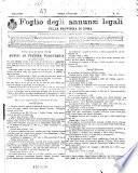 Foglio degli annunzi legali della provincia di Roma