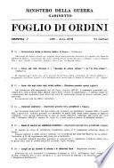 Foglio di ordini