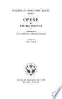 Folengo, Aretino, Doni