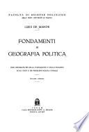 Fondamenti di geografia politica