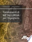 Fondamenti di Metallurgia per l’Ingegneria