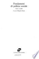 Fondamenti di politica sociale