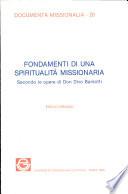 Fondamenti di una spiritualità missionaria