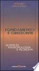 Fondamento e orizzonte