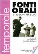 Fonti orali. Istruzioni per l'uso