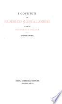 Fonti per la storia d'Italia pubblicate dall'Istituto storico italiano per l'età moderna e contemporanea