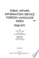 Foreign Language Index
