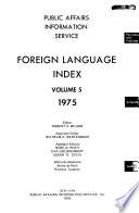Foreign Language Index