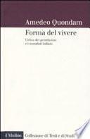 Forma del vivere