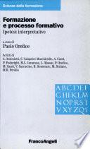 Formazione e processo formativo