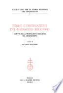 Forme e destinazione del messaggio religioso