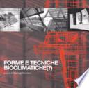 Forme e tecniche bioclimatiche