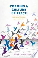 Forming a Culture of Peace