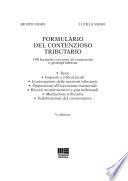 Formulario del contenzioso tributario. Con CD-ROM
