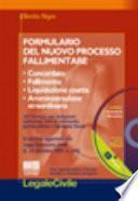 Formulario del nuovo processo fallimentare