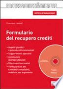 Formulario del recupero crediti