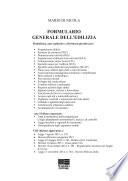 Formulario generale dell'edilizia. Con CD-ROM