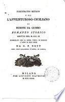 Fortunatus siculus o sia L'avventuroso ciciliano