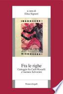 Fra le righe. Carteggio fra Carlo Rosselli e Gaetano Salvemini