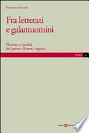 Fra letterati e galantuomini