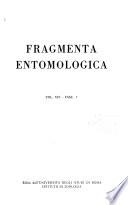 Fragmenta entomologica