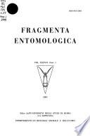 Fragmenta entomologica