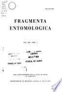 Fragmenta entomologica
