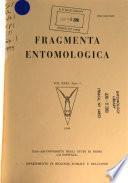 Fragmenta entomologica