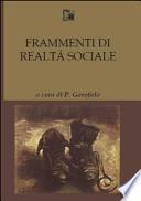 Frammenti di realtà sociale