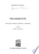 Frammenti