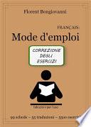 Français: Mode d'emploi - Correzione degli esercizi
