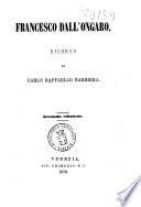 Francesco Dall'Ongaro ricordo di Carlo Raffaello Barbiera