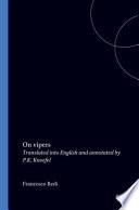Francesco Redi on Vipers