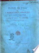 Francia ed Italia ossia I manoscritti francesi delle nostre biblioteche con istudj di storia, letteratura e d'arte italiana di Carlo Morbio ..