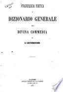 Fraseologia poetica e dizionario generale della Divina Commedia per G. Castrogiovanni
