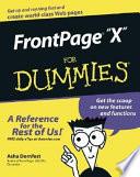 Front Page 2003 For Dummies