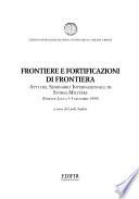 Frontiere e fortificazioni di frontiera
