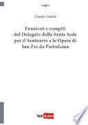 Funzioni e compiti del Delegato della Santa Sede